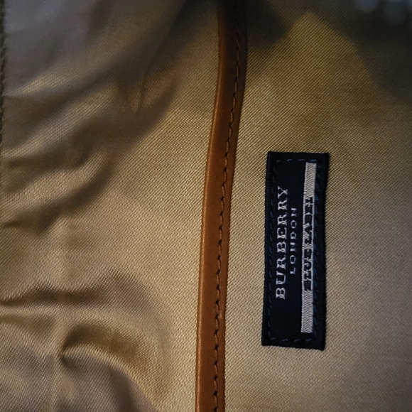 Burberry Blue Label Shoulder Bag Wool and Leather..Auth. - Picture 9 of 11